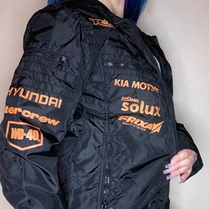 Retro Vintage Racestars Hyundai Racing Jacket